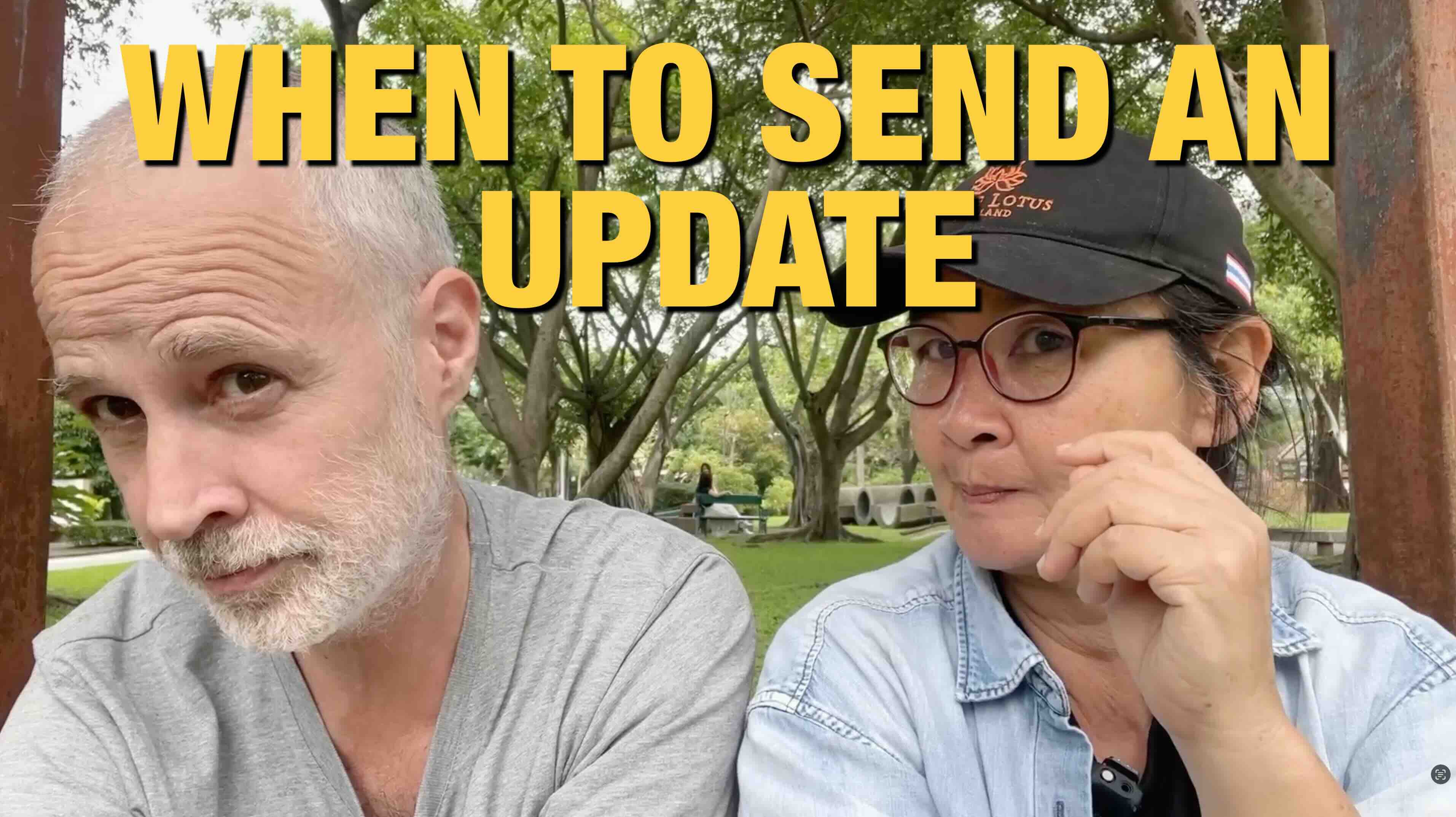 When to send an update Video Thumbnail